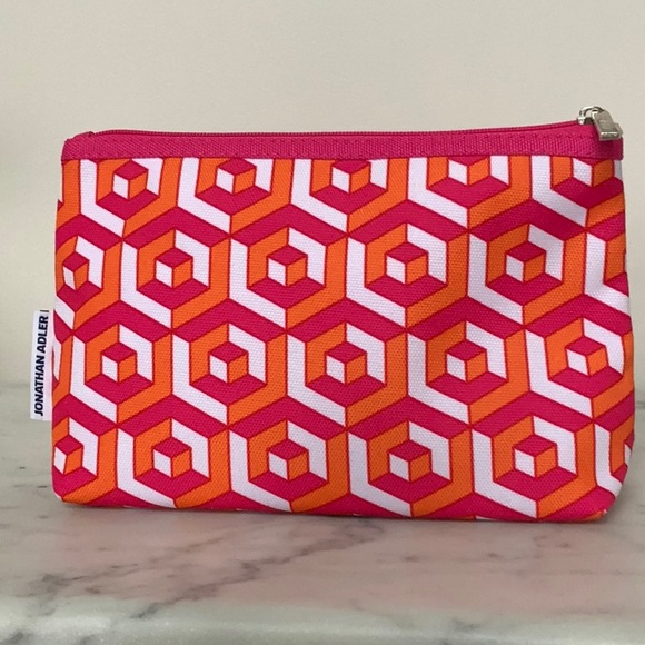 Clinique Jonathan Adler Print Cosmetic Makeup Bag Travel LIMITED EDITION… - Picture 2 of 4